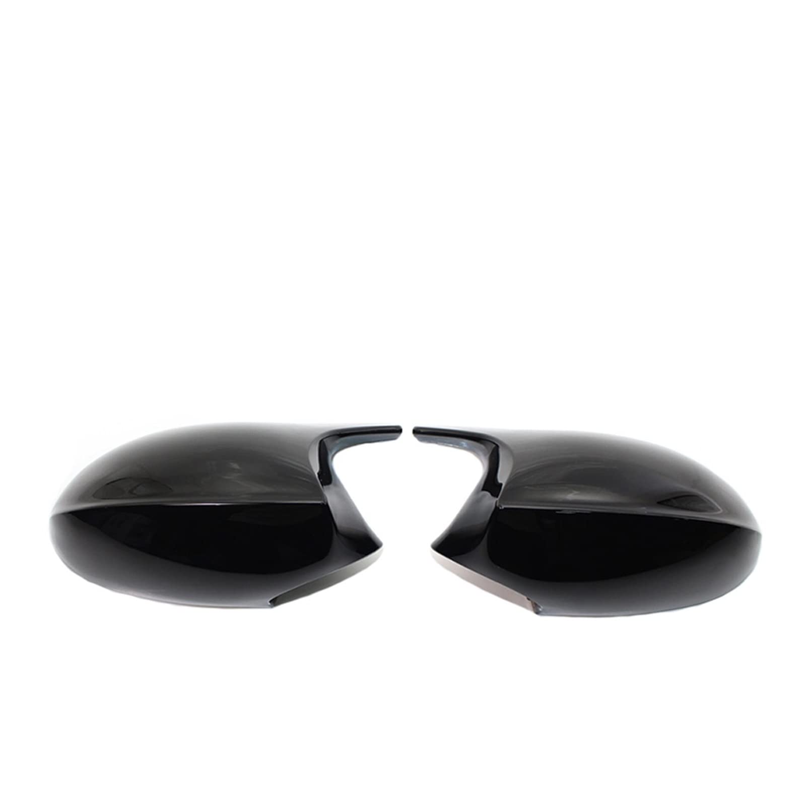 Außenspiegelkappe Carbon Fiber Gloss Für E90 E91 E92 E93 E81 E87 E82 E88 3 1 Serie Zubehör Ersatz Rück Seite Spiegel Abdeckungen Kappe Rückspiegelkappe(Black A) von FRVVPL