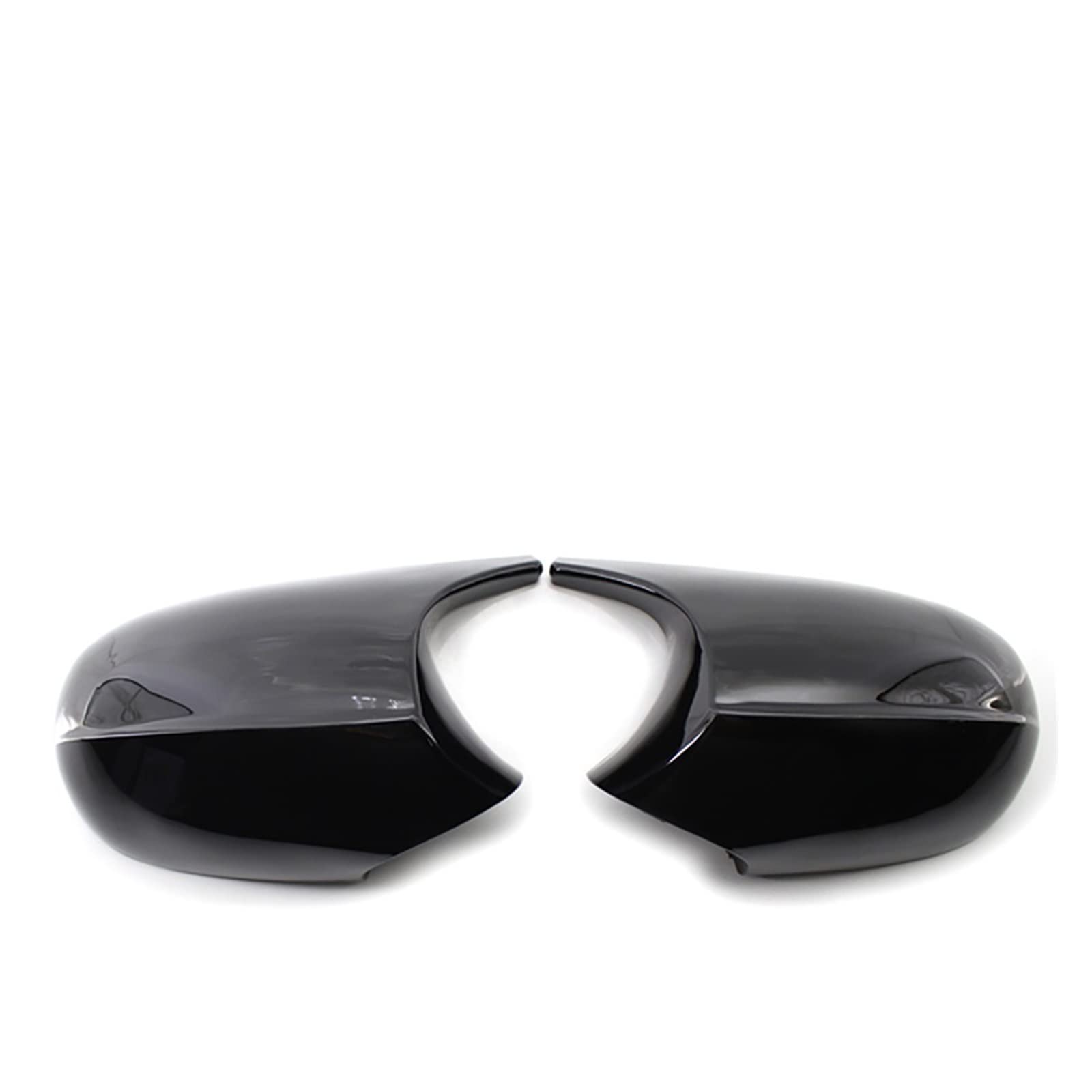 Außenspiegelkappe Carbon Fiber Gloss Für E90 E91 E92 E93 E81 E87 E82 E88 3 1 Serie Zubehör Ersatz Rück Seite Spiegel Abdeckungen Kappe Rückspiegelkappe(Black B) von FRVVPL