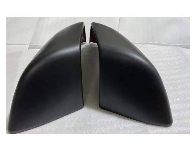 Außenspiegelkappe Für Tesla Für Modell 3 Spiegel Gehäuse Für Tesla Für Modell Y 2018-2021 Rückspiegel Reparatur Kit Basis Halterung Skeleton Rückspiegelkappe(Model 3 Matte Black) von FRVVPL