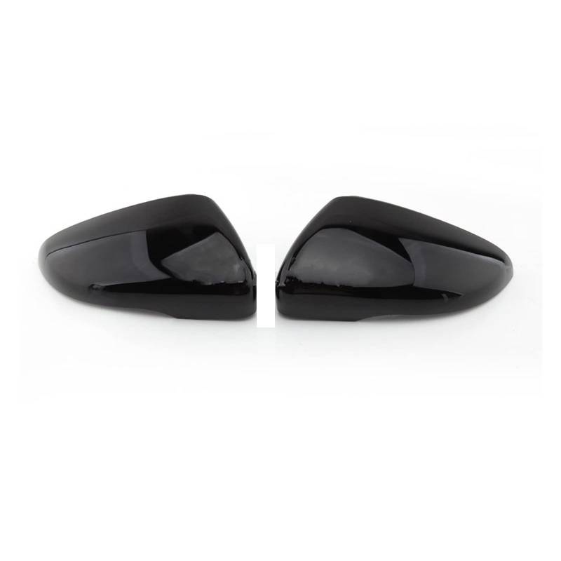 Außenspiegelkappe Für VW Für Golf 6 Für MK6 Für GTI 2009-2014 Carbon Side Spiegel Abdeckung Kappe Hinten Ansicht Rückspiegel Gehäuse Schwarz Rückspiegelkappe von FRVVPL
