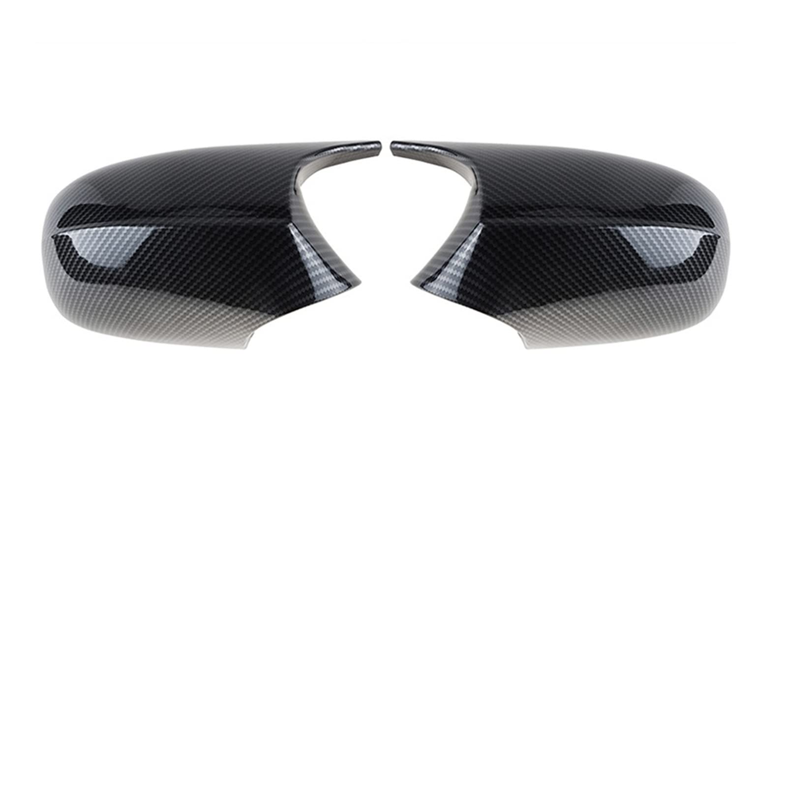 Außenspiegelkappe Rückspiegel Kappe Flügel Seitenspiegel Abdeckung Auto Fit Für Facelift E90 E91 2008-2011 E92 E93 2010-2013 Für LCI Rückspiegelkappe(Side Mirror Cover 1) von FRVVPL