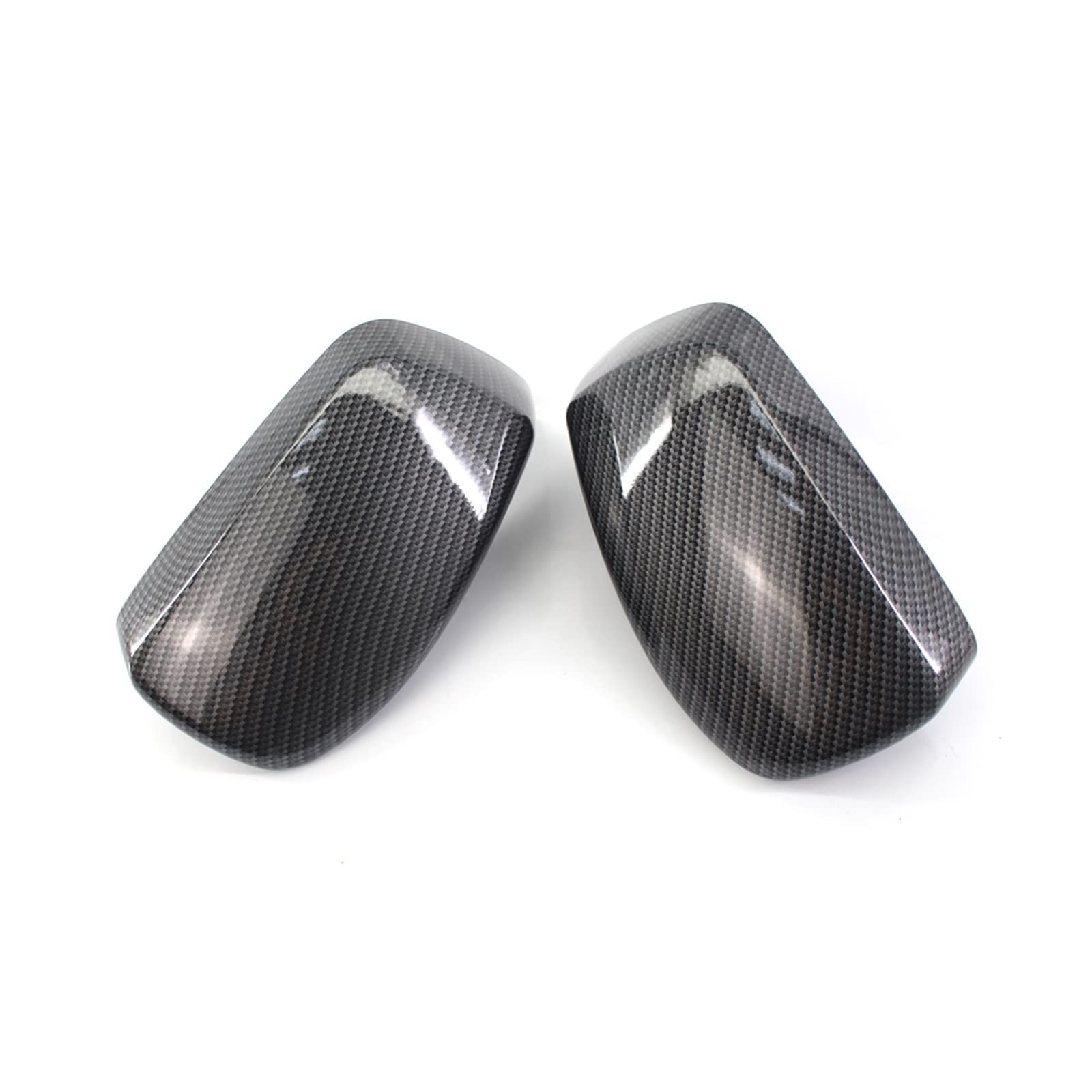 Außenspiegelkappe Seitenspiegel-Abdeckkappen Shell-Fall Für E60 E61 E63 E64 5er-Serie Modell 2004–2008, Kohlefaser, Auto-Rückansicht, Türflügelspiegel Rückspiegelkappe(Kohlefaser) von FRVVPL