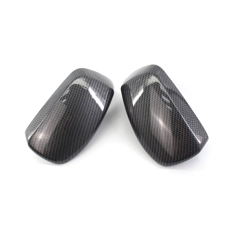 Außenspiegelkappe Seitenspiegel-Abdeckkappen Shell-Fall Für E60 E61 E63 E64 5er-Serie Modell 2004–2008, Kohlefaser, Auto-Rückansicht, Türflügelspiegel Rückspiegelkappe(Kohlefaser) von FRVVPL