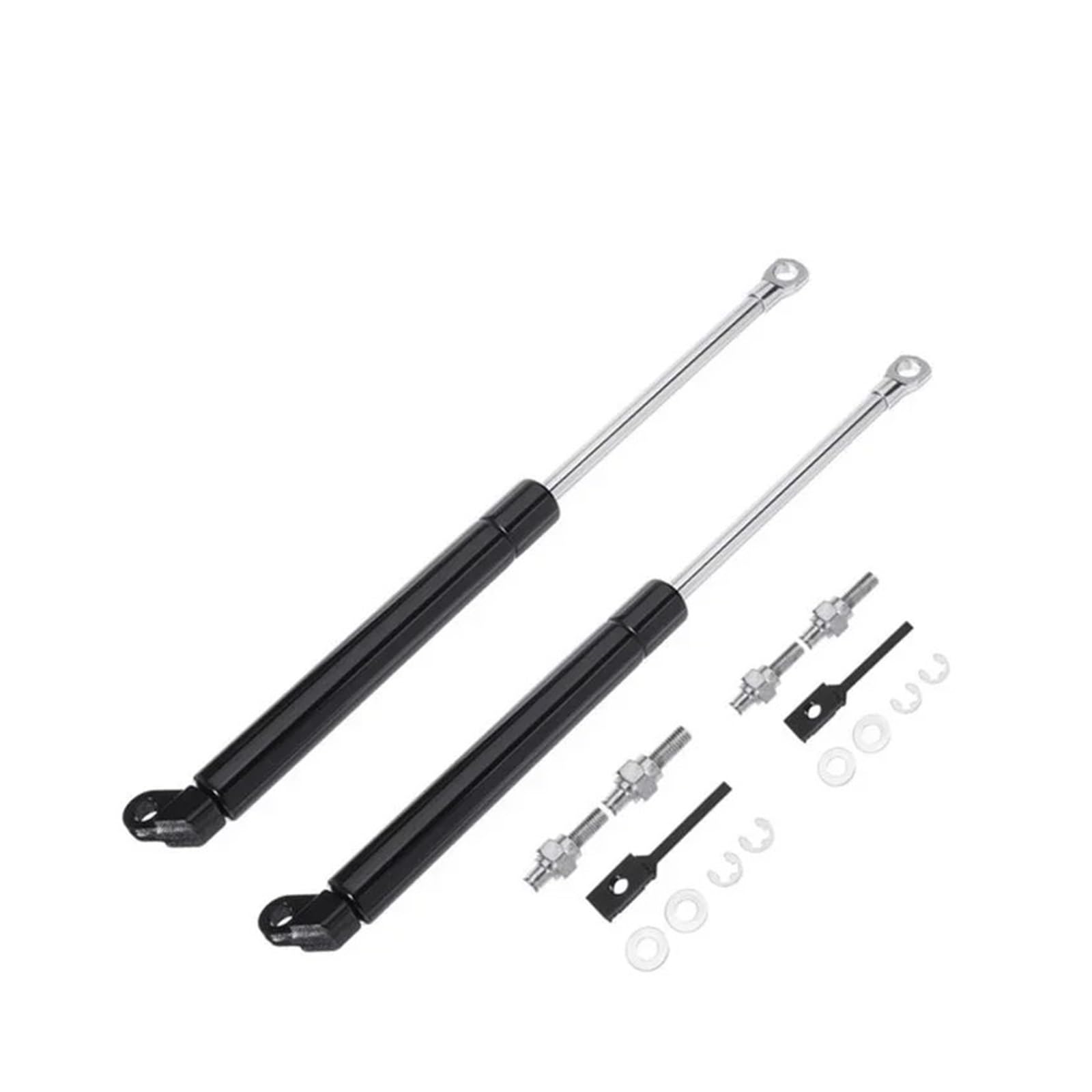 Gasfeder Heckklappe 1/2-teiliges Heckklappen-Heckklappen-Verlangsamungs-Gasfeder-Stoßdämpfer-Streben-Hubstützen-Stangenstangen Für Nissan D40 Für Navara 2004-2014 Gasdruckdämpfer(2St) von FRVVPL