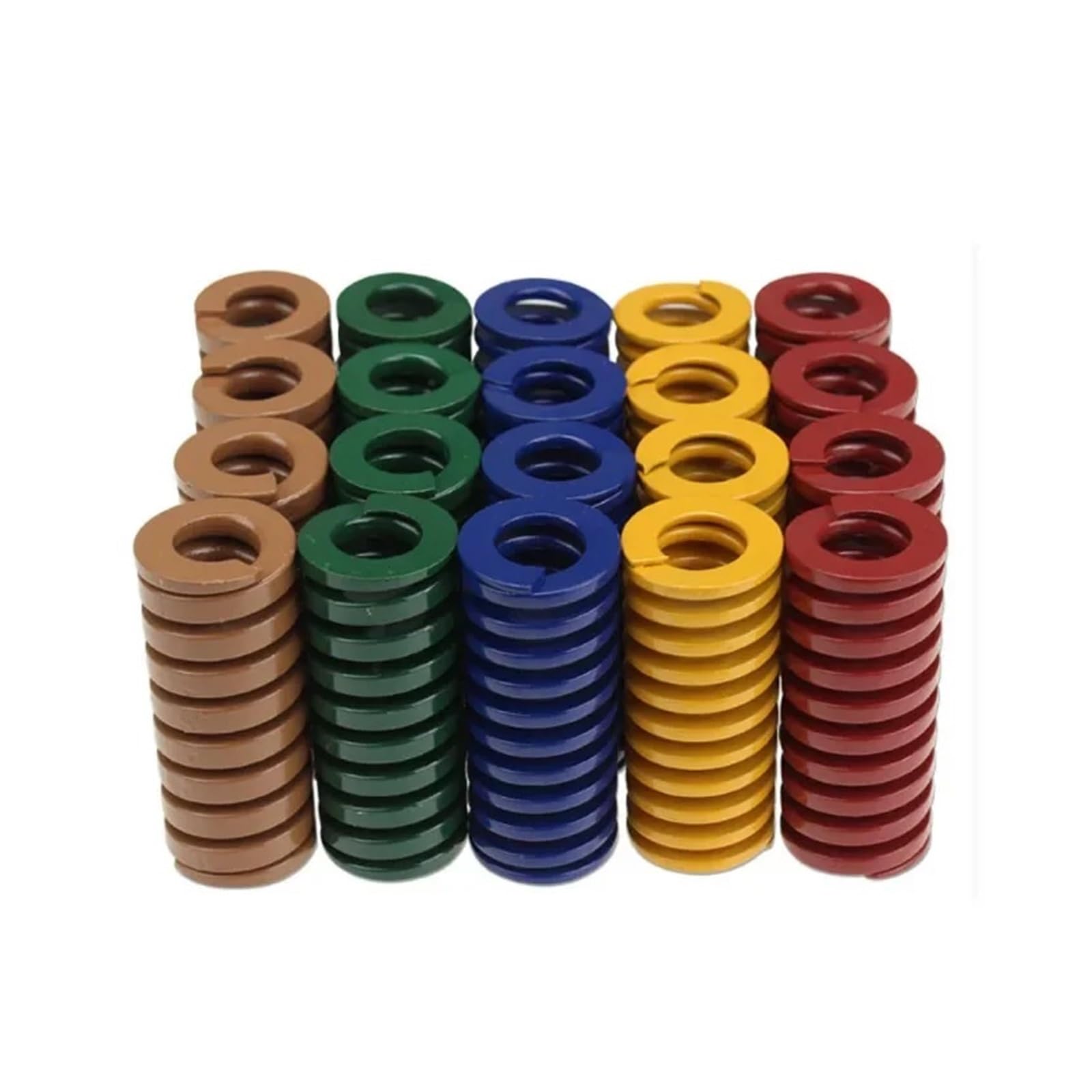 Gasfeder Heckklappe 1 Stück Druckfeder Die Pufferfedern Für Auto-Kofferraum Heckklappe Strut Support Rod Feder Stoßdämpfer Hydraulische Werkzeuge Gasdruckdämpfer(Braun,20x10x70mm) von FRVVPL