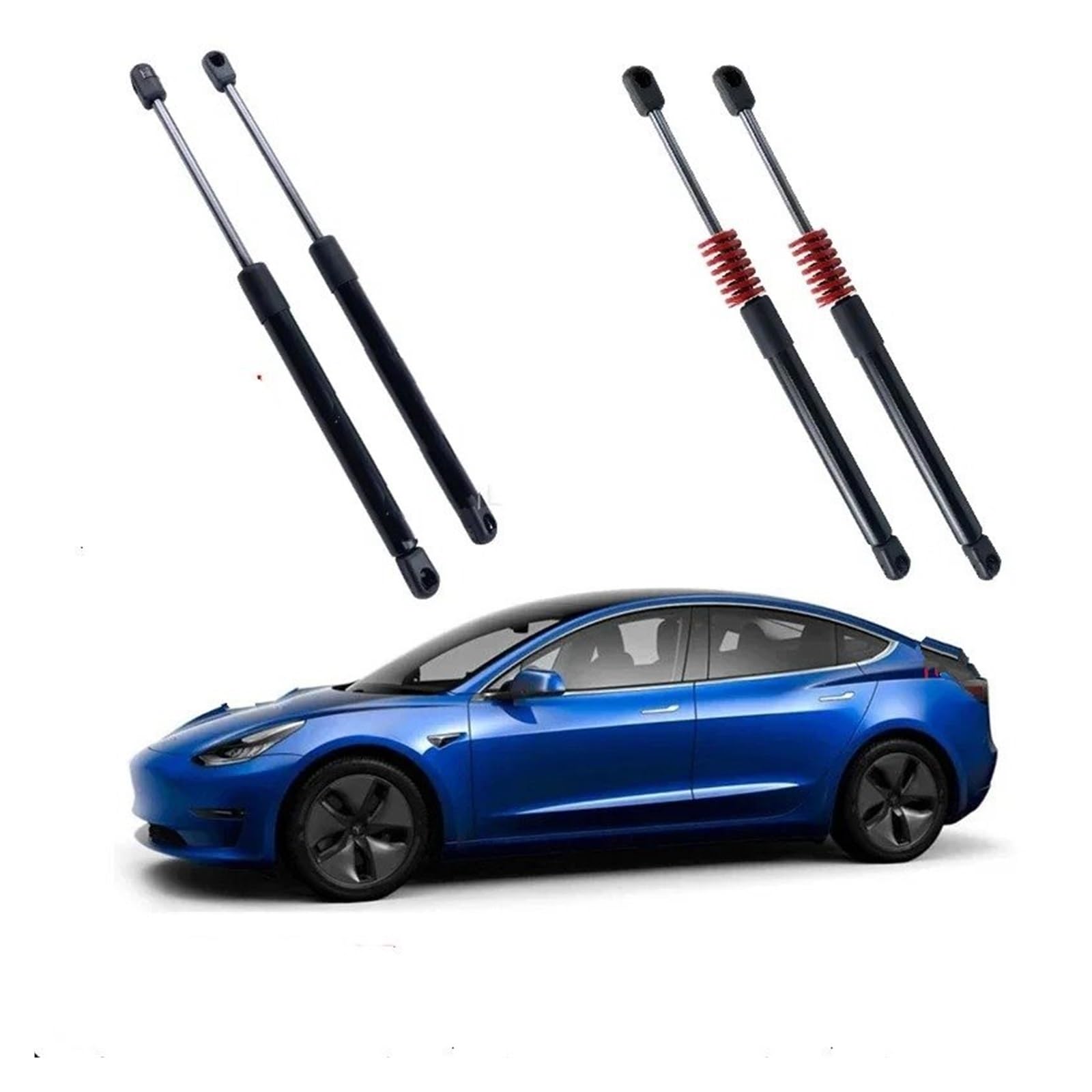 Gasfeder Heckklappe 2 Stück Vorne/Hinten Kofferraum Motor Schwanz Tor Heckklappe Boot Gas Spring Shock Lift Streben Unterstützung Für Tesla Für Modell 3 2017 2018 2019 Gasdruckdämpfer(Front and Rear) Gasfeder Heckklappe 2 Stück Vorne/Hinten Kofferraum Motor Schwanz Tor Heckklappe Boot Gas Spring Shock Lift Streben Unterstützung Für Tesla Für Modell 3 2017 2018 2019 Gasdruckdämpfer(Front and Rear) von FRVVPL