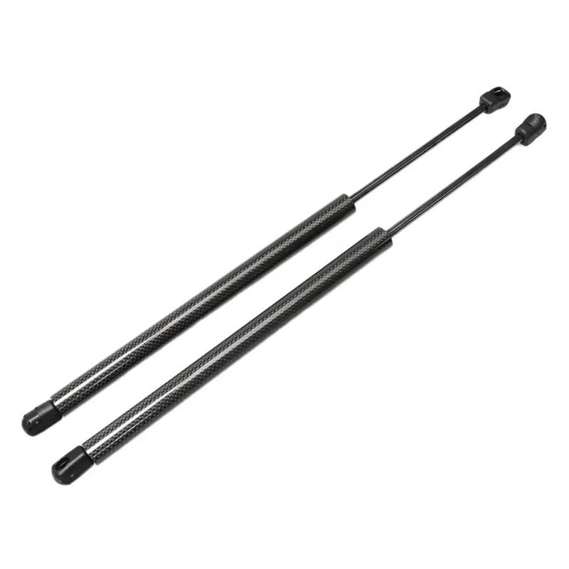 Gasfeder Heckklappe 2X Auto Heckklappe Auto Gas Spring Lift Unterstützt Streben Dämpfer Für Hyundai Für Tucson TL SUV 2016 2017 2018 2019 2020 2021 578MM Gasdruckdämpfer(Black Carbon Fiber) von FRVVPL