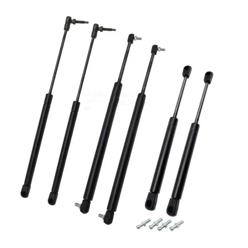 Gasfeder Heckklappe 2x/6x Motorhaube/Heckklappe/Heckfensterheber Stützstange Gasfedern Stoßdämpfer Streben Bar Für Jeep Für Grand Für Cherokee WJ WG 1999-2004 Gasdruckdämpfer(Bonnet) von FRVVPL
