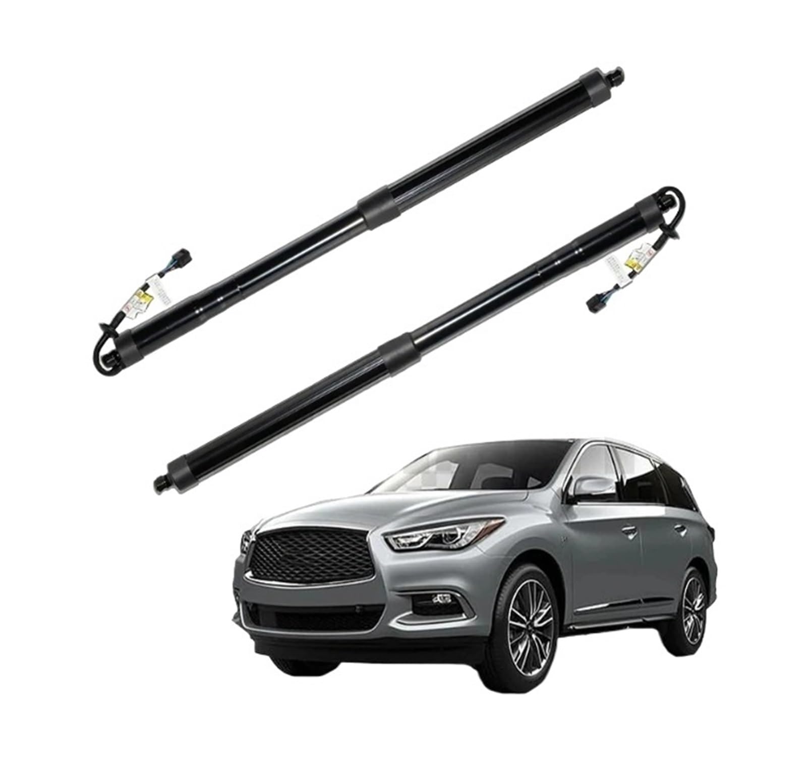 Gasfeder Heckklappe 905603KA0A Heckklappe Power Hatch Lift Unterstützung Power Opener Für Nissan Für Pathfinder 2013 2014-2016 JX35 Elektrische Heckklappe Gasdruckfedern Gasdruckdämpfer(Recht) von FRVVPL