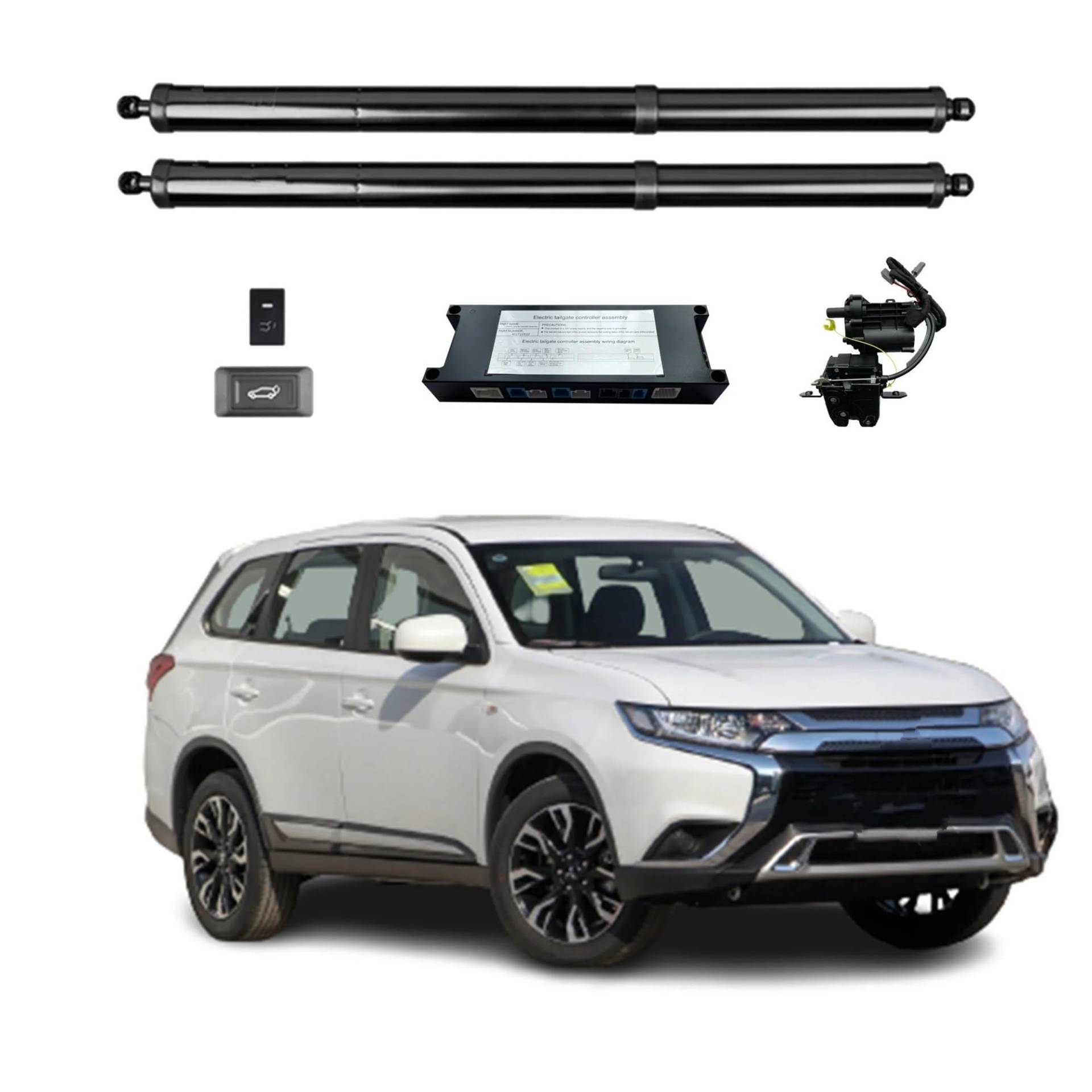 Gasfeder Heckklappe Für Mitsubishi Für Outlander 2015-2021, Für Smart Power Heckklappe, Elektrische Hecktür Automatischer Mit Fernbedienung, Kicksensor Optional Gasdruckdämpfer(Without Kick Sensor) Gasfeder Heckklappe Für Mitsubishi Für Outlander 2015-2021, Für Smart Power Heckklappe, Elektrische Hecktür Automatischer Mit Fernbedienung, Kicksensor Optional Gasdruckdämpfer(Without Kick Sensor) von FRVVPL