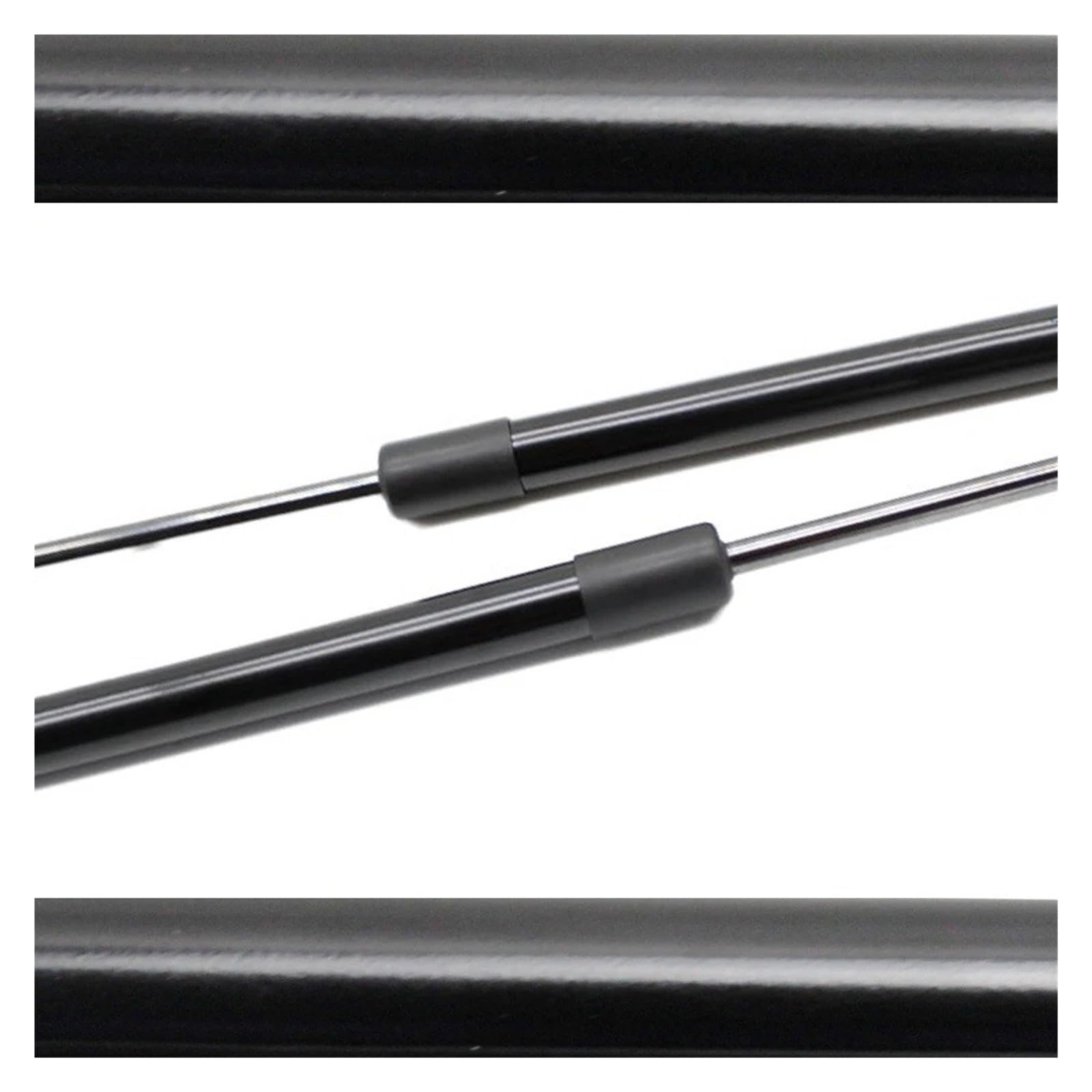 Gasfeder Heckklappe Für Stream RN6/7/8/9 2006-2014 Station Wagon Auto Heckklappe Boot Gas Streben Schock Streben Hebebühne Unterstützt Prop Stangen Gasdruckdämpfer(Normal Black) von FRVVPL