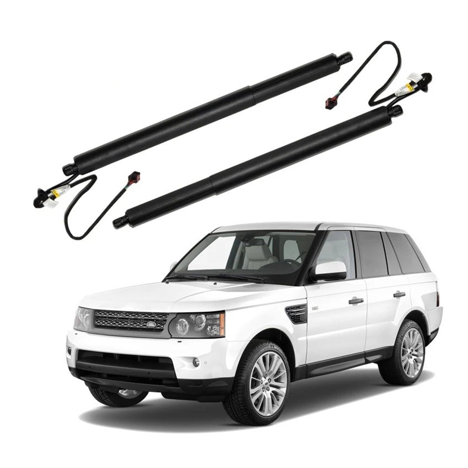 Gasfeder Heckklappe LR126176 2 Stück Elektrische Hinten Links & Rechts Heckklappe Boot Deckel Gas Frühling Strut Für Range Für Rover Für VELAR 2017 2018 2019 2020-2022 Gasdruckdämpfer von FRVVPL