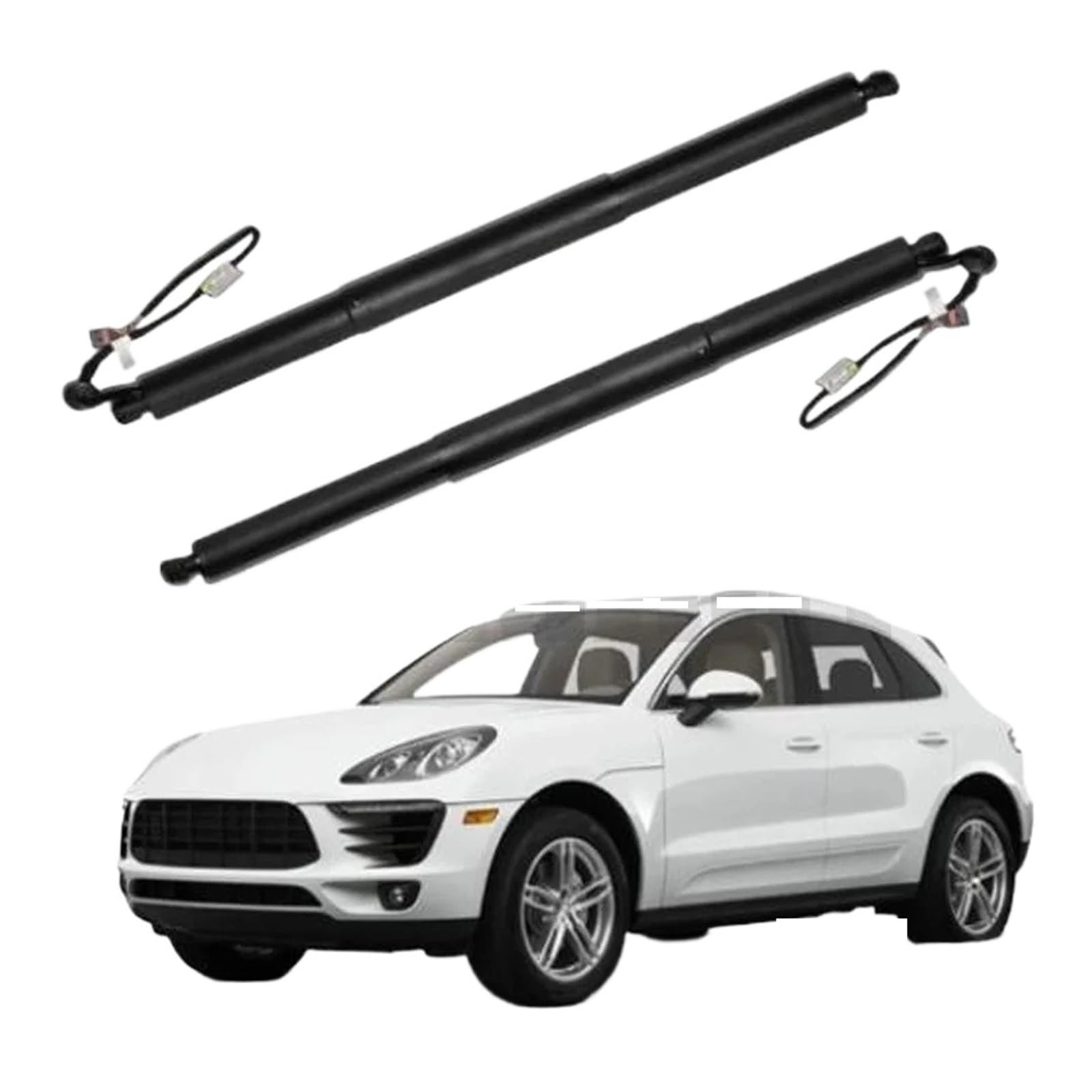 Gasfeder Heckklappe Power Hatch Lift Unterstützung Für Cayenne 92A 958 2011 2012-2014 Paar Elektrische Heckklappe Gasdruckfedern 95851285104 95851285106 Gasdruckdämpfer(Pair) von FRVVPL
