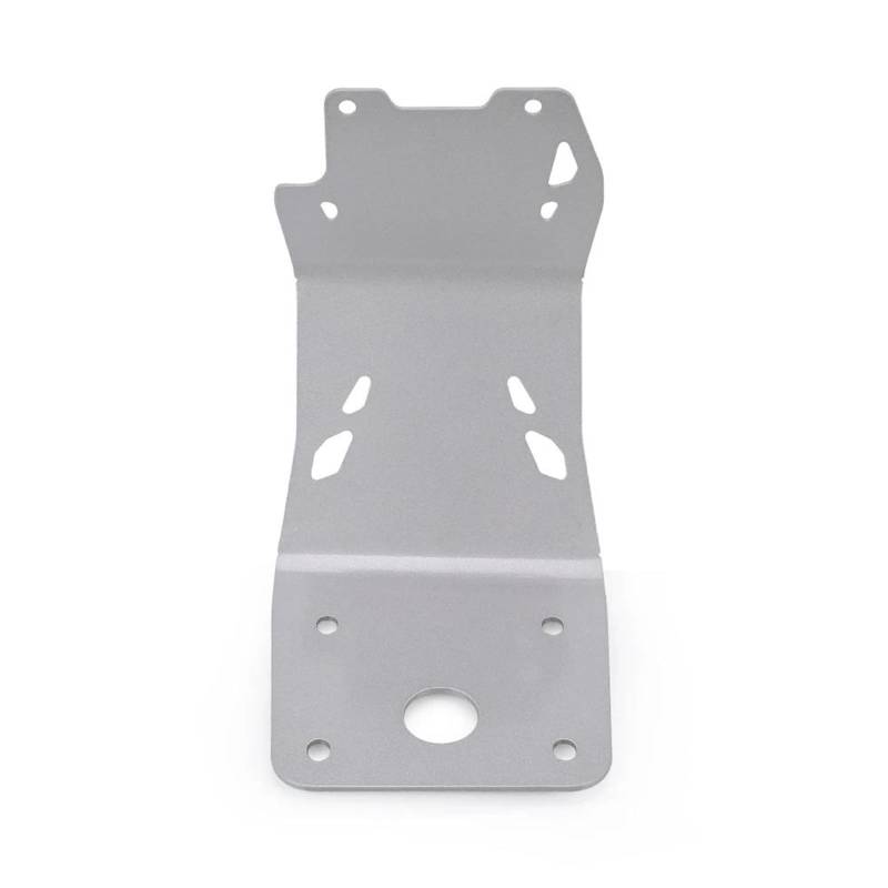 Montage Ohne Bohren Für Moto Guzzi V100 Für Mandello S 2022 2023 2024 Motorrad Kühler Schutz Grille Schutz Abdeckung Kopf Motor Schutz(Silver Engine guard) von FSOZDBBPL