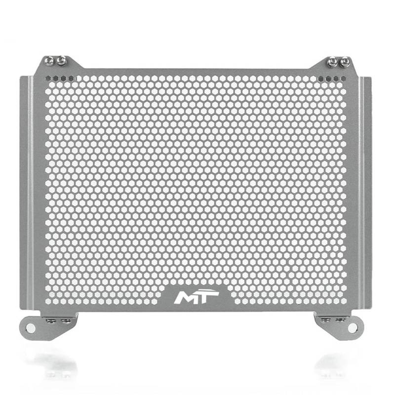 Montage Ohne Bohren Für CFMOTO 800MT 800 MT 2021 2022 2023 800 Motorrad CNC Aluminium Kühlergrill Wache Cover Schutz(Silver,XXL) von FSOZDBBPL