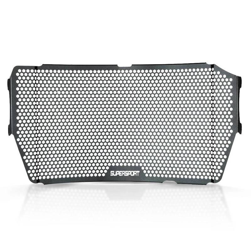 Montage Ohne Bohren Für Ducati SuperSport 939S 939 950S 950 2017-2021 2022 2023 Heizkörper Schutz Abdeckung Grille Protector Öl Kühler Schutz(Small Upper) von FSOZDBBPL