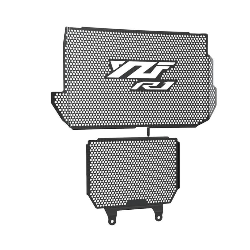 Montage Ohne Bohren Für Yamaha YZF R1 R1M YZFR1 YZF-R1 2015-2024 2023 2022 Motorrad Kühler Schutz Grille Abdeckung Protector Kühler Grill Schutz(S) von FSOZDBBPL