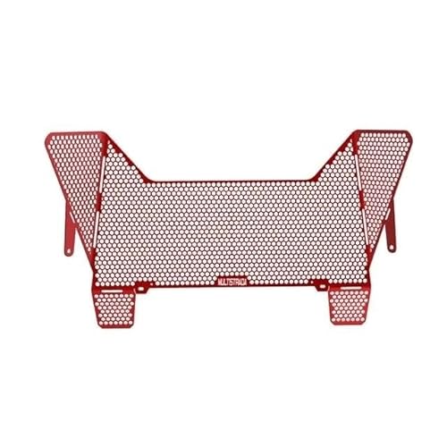 Montage Ohne Bohren Kühlergrill Schutz Zylinder Kopf Motor Schutz Abdeckung Schutz Für Ducati Multistrada V4 Sport Rally(Rood) von FSOZDBBPL