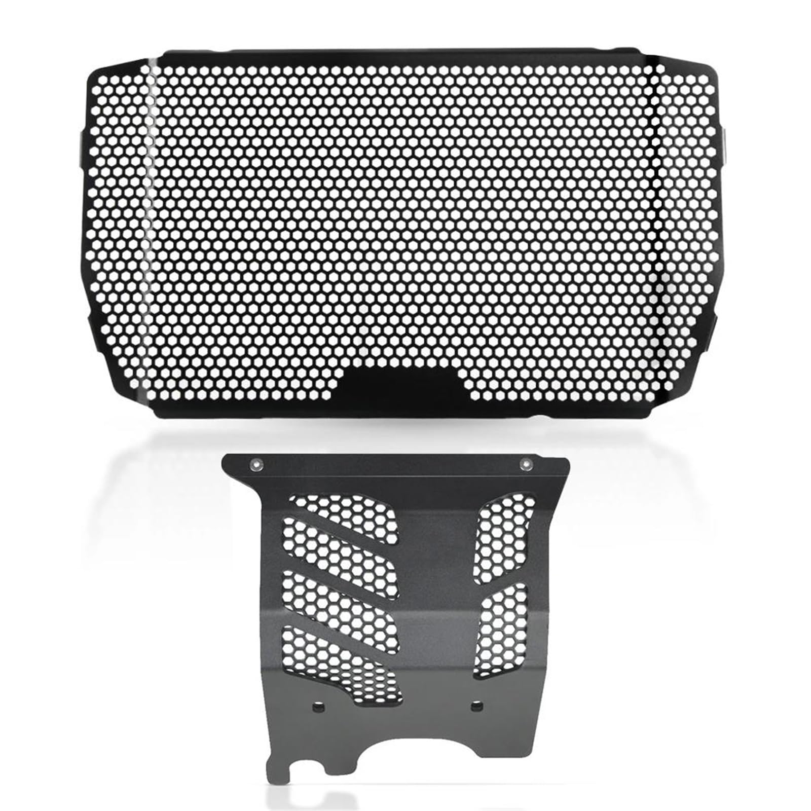 Montage Ohne Bohren Kühlergrill Wache Abdeckung Ölkühler Schutz Motor Schutz Für Ducati Hypermotard 939 SP 2016 2017 2018(Upper and Middle) von FSOZDBBPL