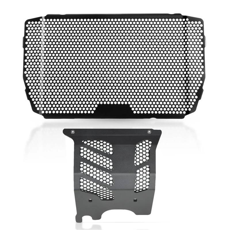 Montage Ohne Bohren Kühlergrill Wache Abdeckung Ölkühler Schutz Motor Schutz Für Ducati Hypermotard 939 SP 2016 2017 2018(Upper and Middle) von FSOZDBBPL