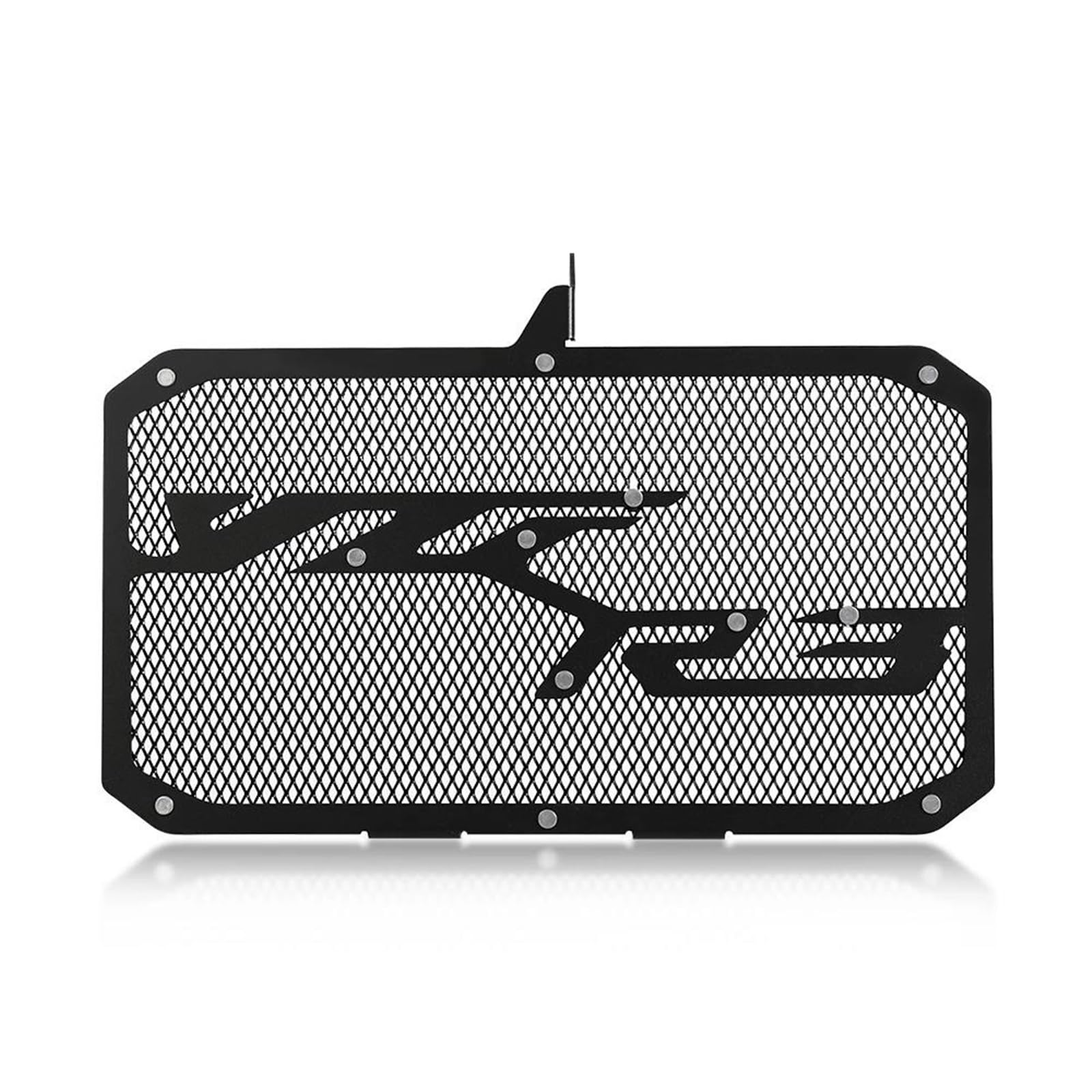 Montage Ohne Bohren Motorrad CNC Kühler Tank Kühlergrill Wache Cover Schutz Für Yamaha YZFR3 YZF-R3 YZF R3 2015-2021 2022 2023 2024(Black) von FSOZDBBPL