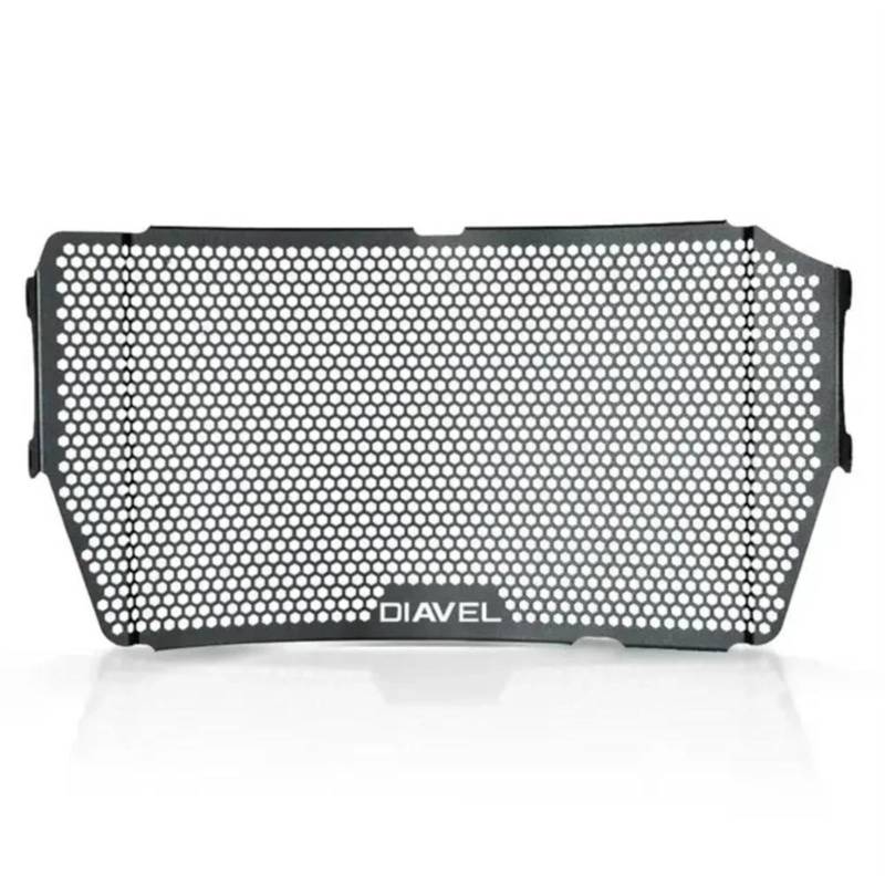 Montage Ohne Bohren Motorrad Kühler Abdeckung Grille Ölkühler Schutz Für Ducati Diavel 1260 1260S 2019 2020 2021 2022 2023 2024(Upper) von FSOZDBBPL