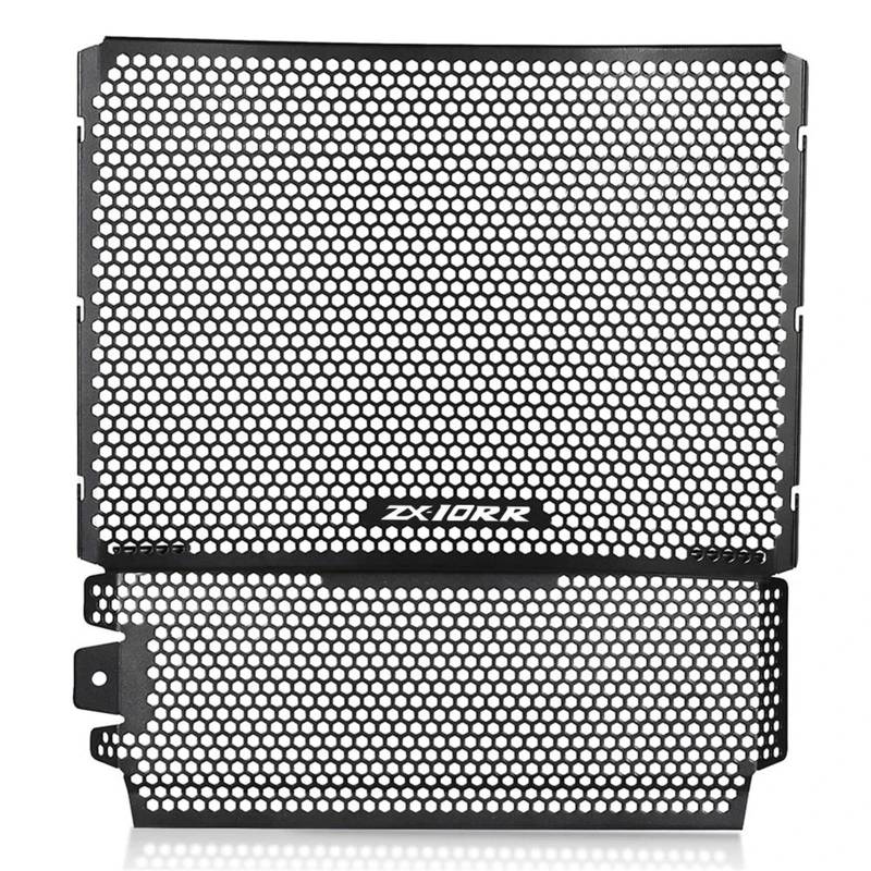 Montage Ohne Bohren Motorrad Kühler Schutzfolie Grille Grill Schutzhülle Für Kawasaki ZX10RR ZX-10RR ZX 10RR 2021 2022 2023 von FSOZDBBPL