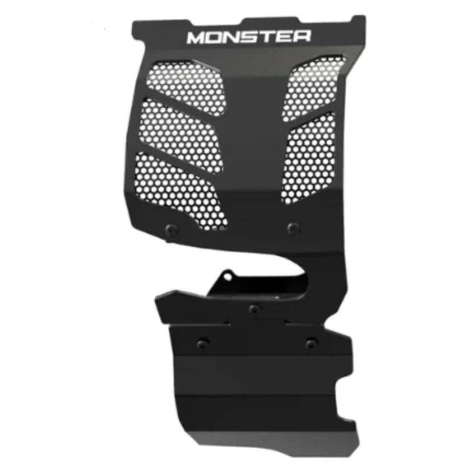 Montage Ohne Bohren Motorrad Kühler Zylinderkopf Motor Schutz Komplette Für Ducati Monster 821 Dark Stealth Streifen 2013-2020(Engine Guard,S) von FSOZDBBPL