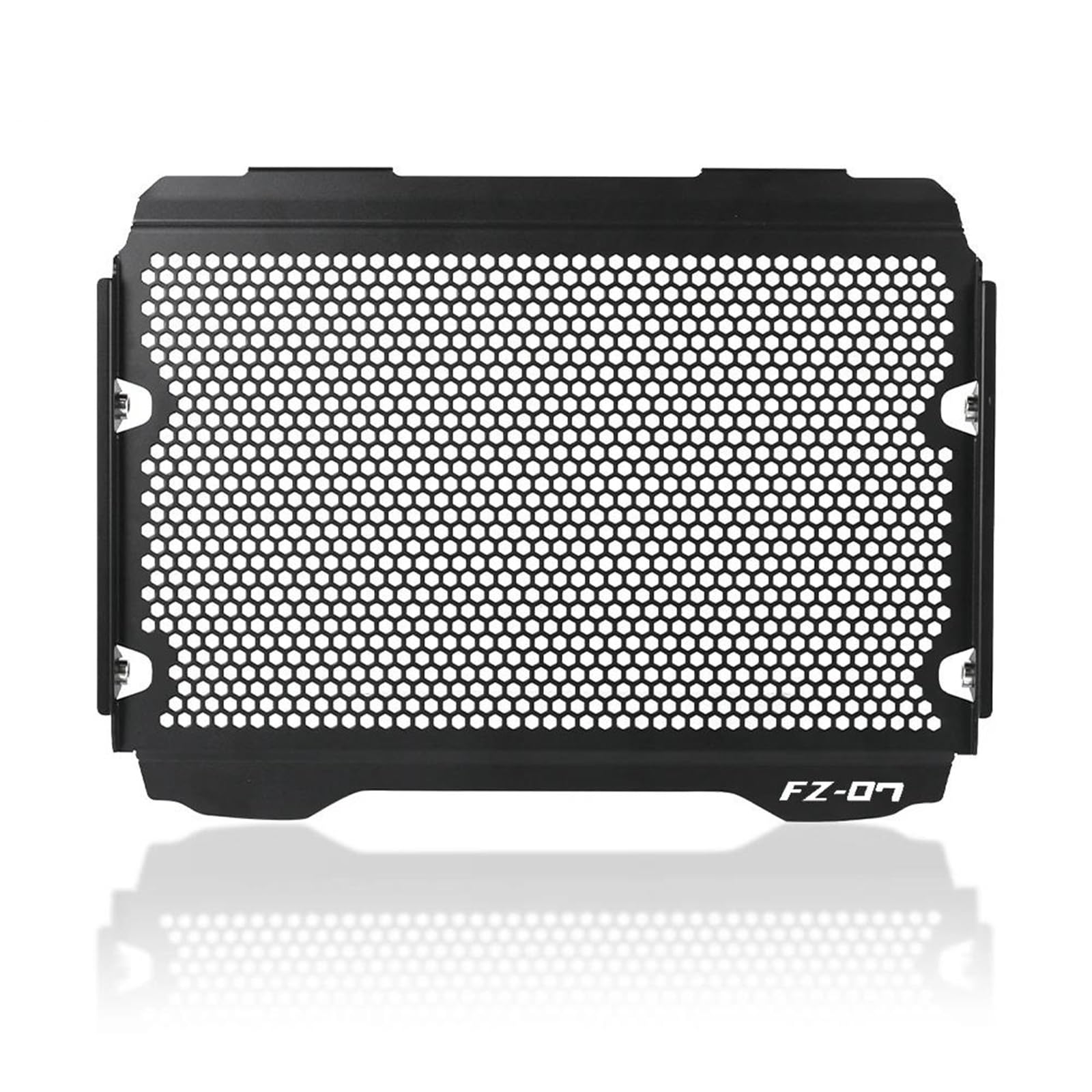 Montage Ohne Bohren Motorrad Kühlergrill Abdeckung Schutz Protector Für Yamaha MT-07 MT07 FZ-07 FZ07 2018 2019 2020 2021 2022 2023(Black,M) von FSOZDBBPL