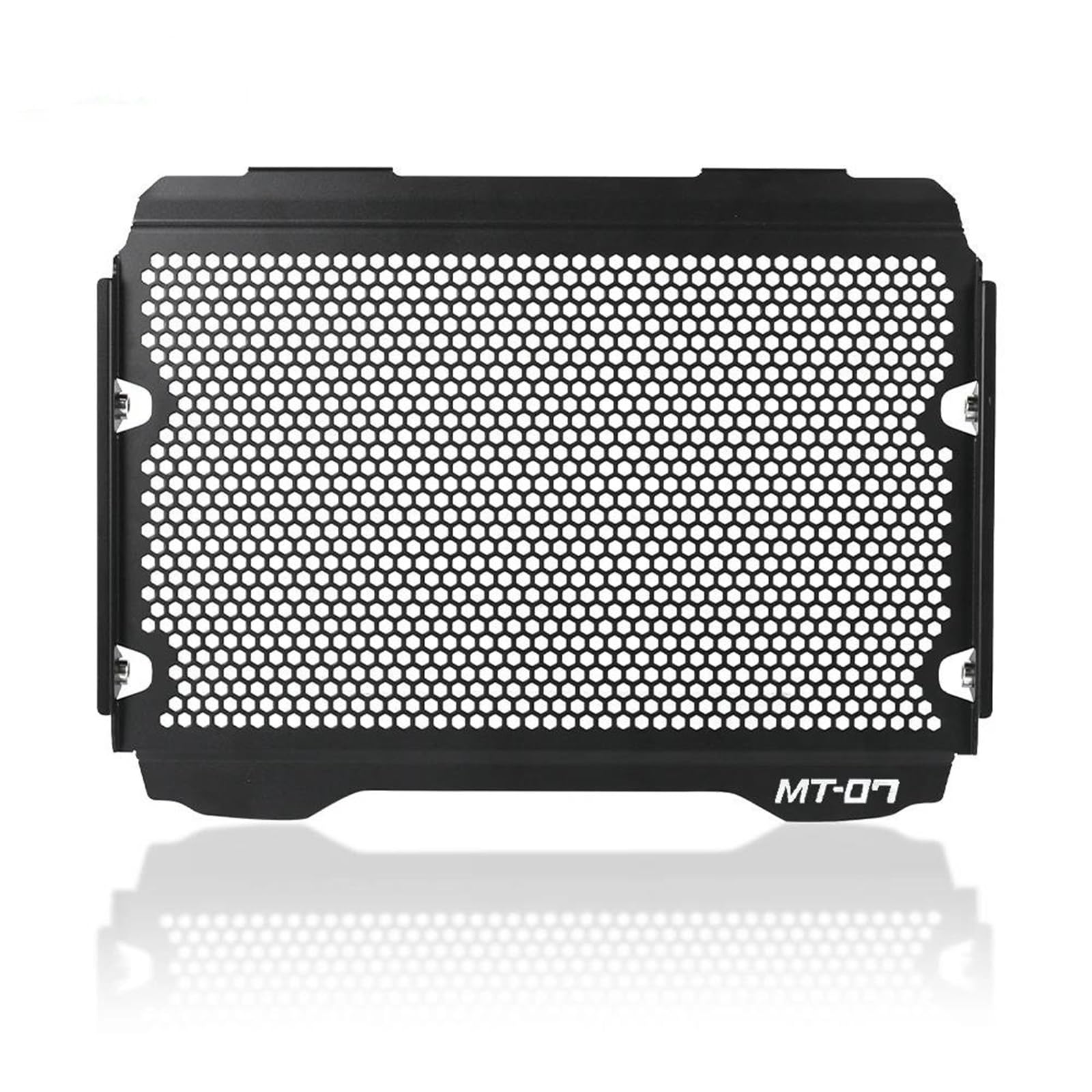 Montage Ohne Bohren Motorrad Kühlergrill Abdeckung Schutz Protector Für Yamaha MT-07 MT07 FZ-07 FZ07 2018 2019 2020 2021 2022 2023(Black,S) von FSOZDBBPL