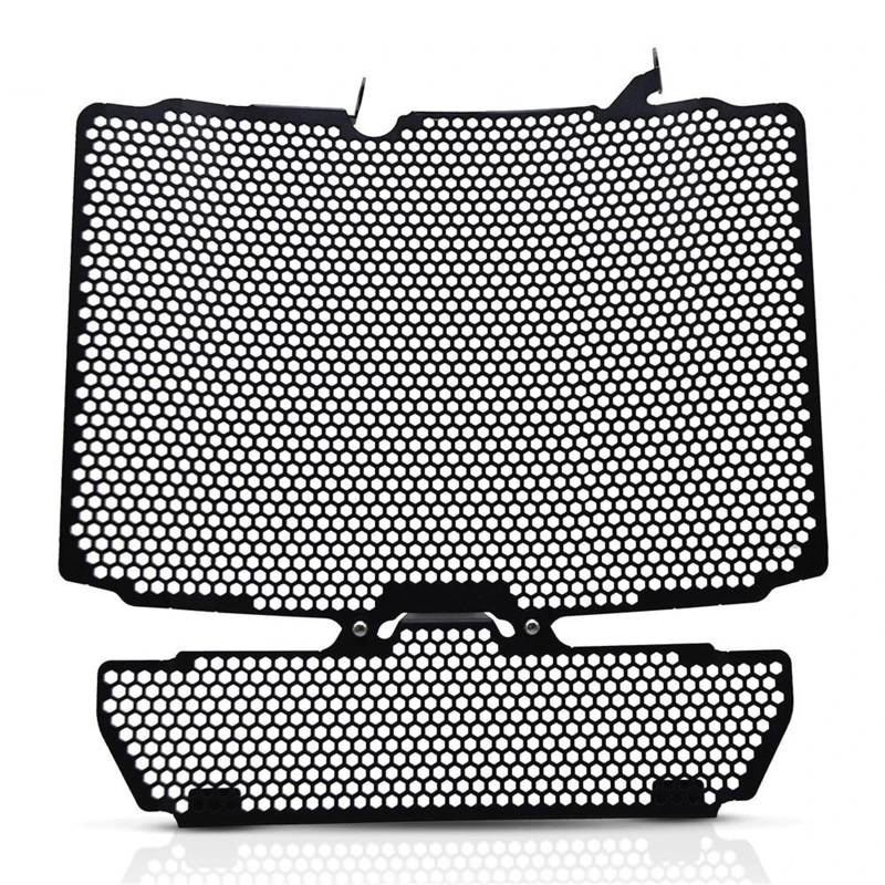 Montage Ohne Bohren Motorrad Kühlergrill Schutz Abdeckung Schutz Für MV Agusta Brutale 800 2016-2023 Für Italjet Dragster 800/800RR(A set,L) von FSOZDBBPL