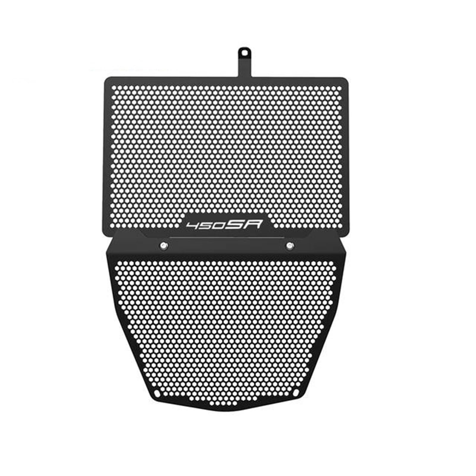 Montage Ohne Bohren Motorrad Kühlergrill Schutz Ölkühler Schutz Schutz Abdeckung Für CFMOTO 450 SR 450SR SR450 2023 2022 2024(M) von FSOZDBBPL