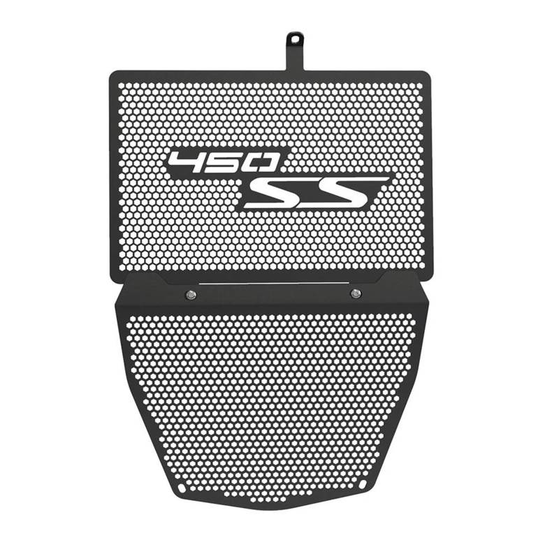 Montage Ohne Bohren Motorrad Kühlergrill Schutz Ölkühler Schutz Schutz Abdeckung Für CFMOTO 450 SR 450SR SR450 2023 2022 2024(XS) von FSOZDBBPL