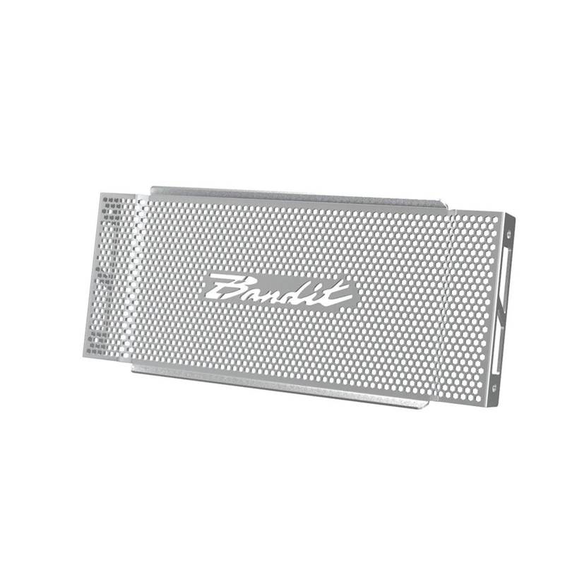 Montage Ohne Bohren Motorrad Kühlergrill Wache Abdeckung Schutz Für Suzuki GSX650F GSF1250S Für Bandit ABS GSF1250 GSF1250N 2007-2015(Silver,L) von FSOZDBBPL