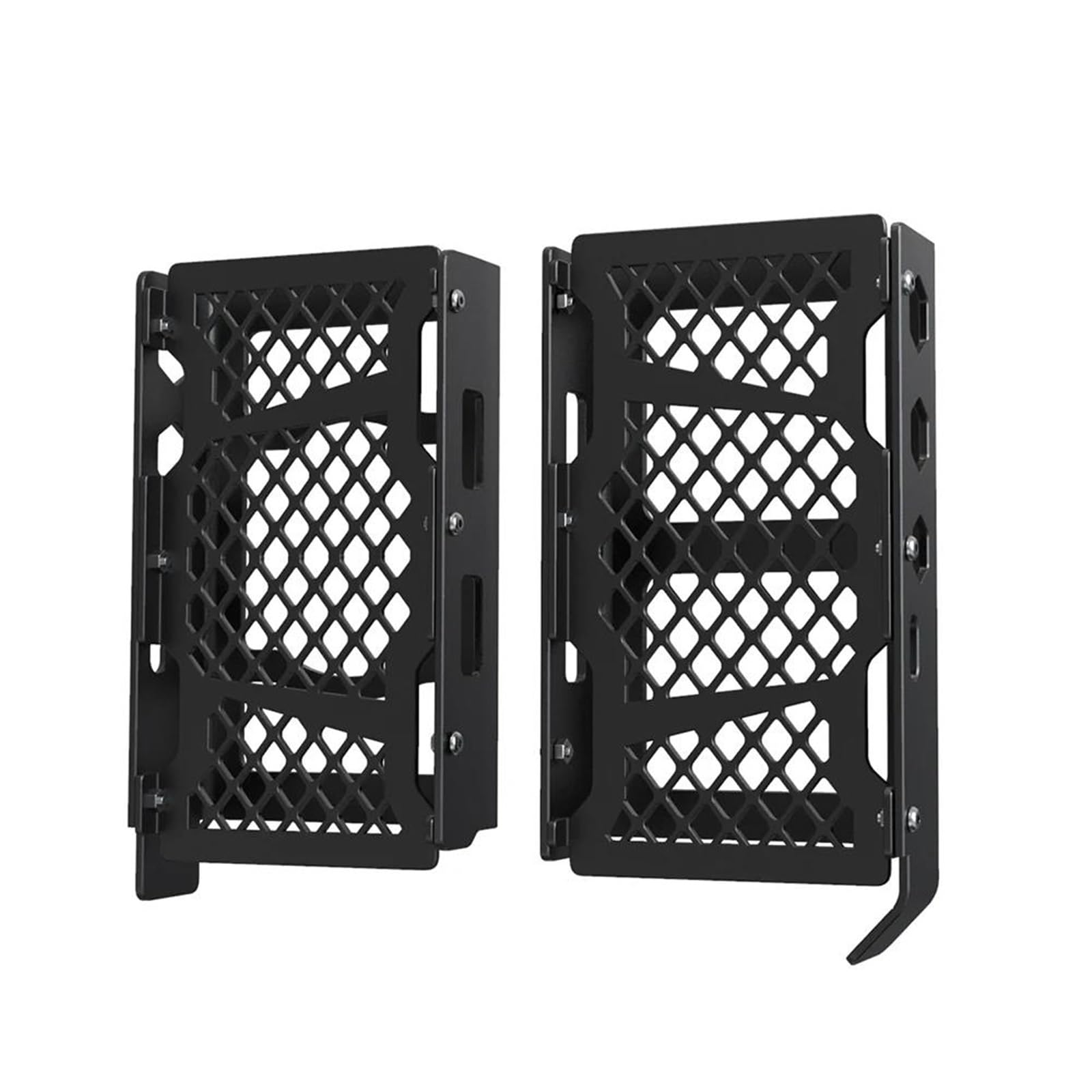 Montage Ohne Bohren Motorrad Kühlergrill Wache Abdeckung Schutz Wasser Tank Schutz Für Beta Xtrainer 250/300 2T 2015-2022-2023-2024(Black) von FSOZDBBPL