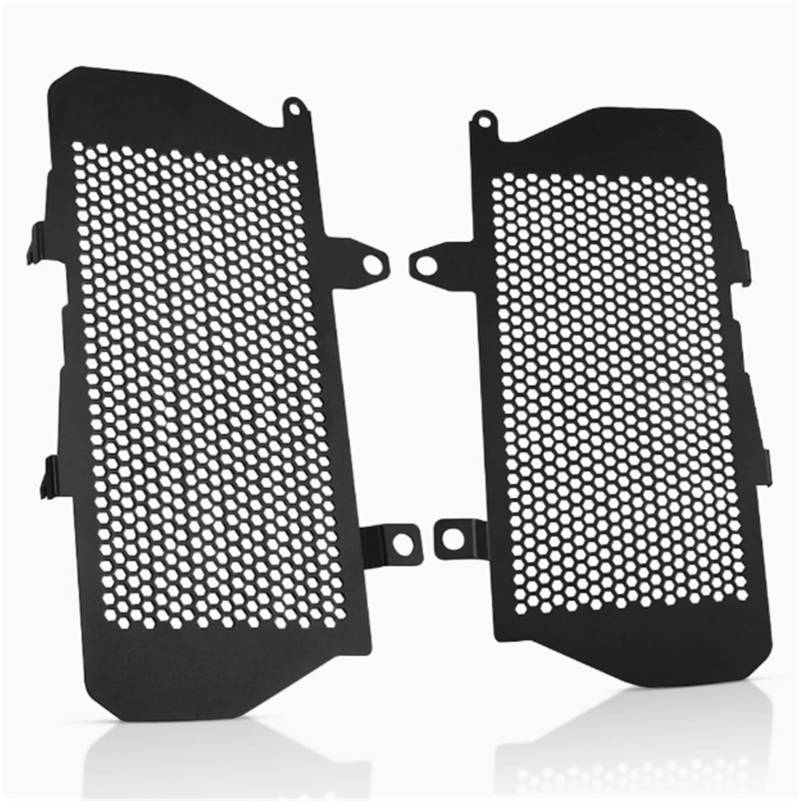 Montage Ohne Bohren Motorrad Kühlergrill Wache Cover Schutz Für Afrika Twin CRF1100L 2020 2021 2022 2023 CRF 1100 L CRF1100 L(Mesh) von FSOZDBBPL
