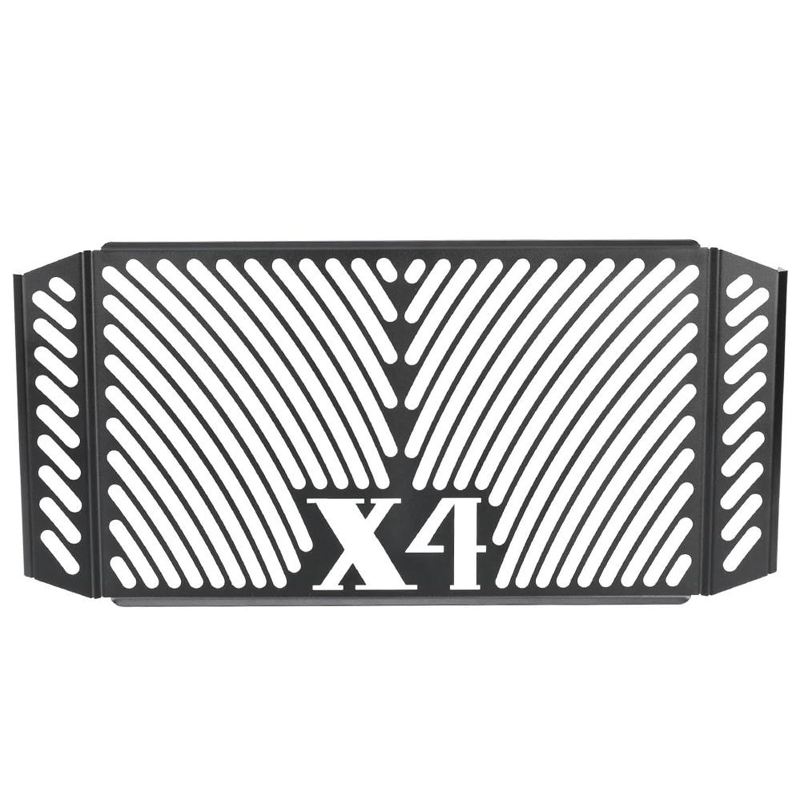 Montage Ohne Bohren Motorrad Kühlergrill Wache Cover Schutz Für CB1300 X4 CB 1300 1997-1998-1999-2000-2001-2002-2003(Black grille) von FSOZDBBPL