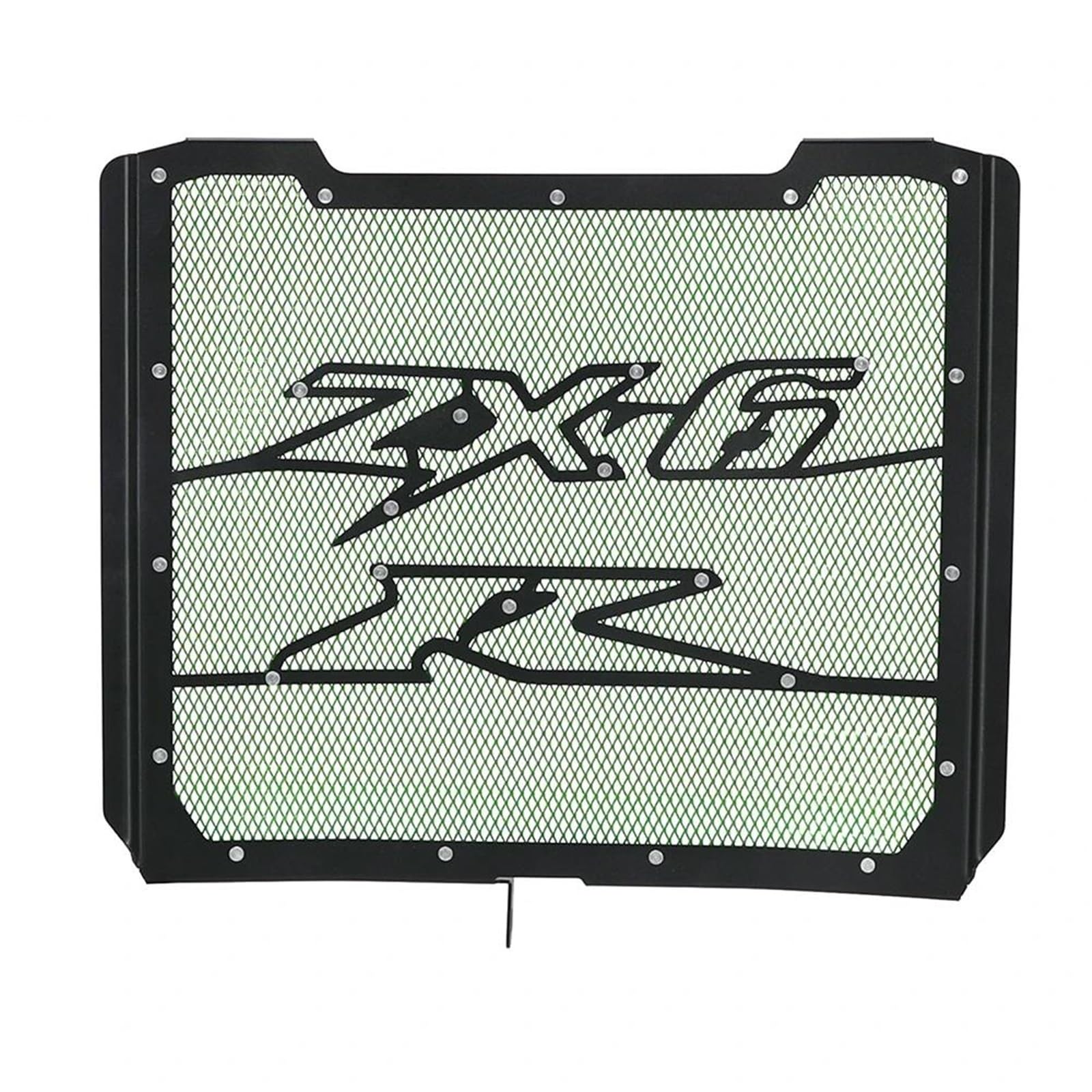 Montage Ohne Bohren Motorrad Kühlergrill Wache Cover Schutz Für Kawasaki ZX6R ZX-6R ZX636 ZX-636 ZX 6R 636 2009-2023 2024 2025(Groen) von FSOZDBBPL
