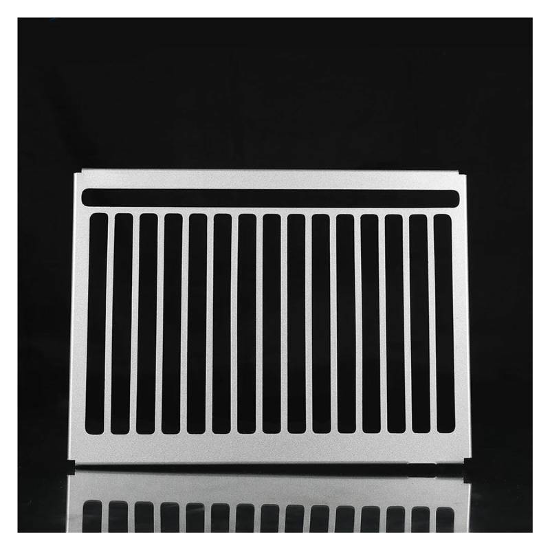 Montage Ohne Bohren Motorrad Kühlergrill Wache Cover Schutz Für Rebel 300 500 CMX300 CMX500 2017 2018 2019 2020 2021 2022 2023(Silver grille) von FSOZDBBPL