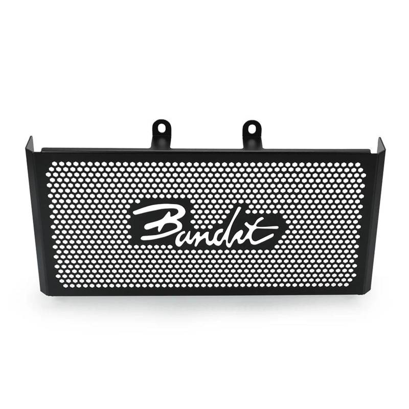 Montage Ohne Bohren Motorrad Kühlergrill Wache Cover Schutz Für Suzuki Bandit GSF1200 GSF1200S GSF 1200 2001-2002-2003-2004-2005-2006-2007(Black) von FSOZDBBPL