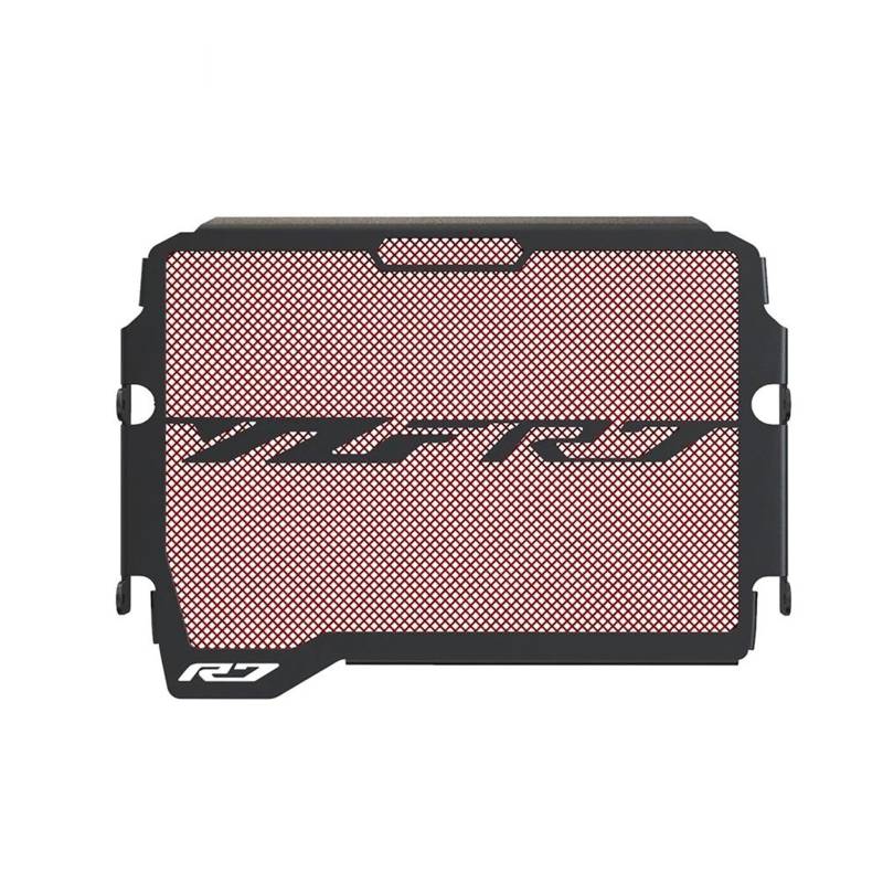 Montage Ohne Bohren Motorrad Kühlergrill Wache Wasser Tank Net Abdeckung Schutz Für Yamaha R7 YZF-R7 YZFR7 YZF R7 2021-2023 2024(Rood) von FSOZDBBPL