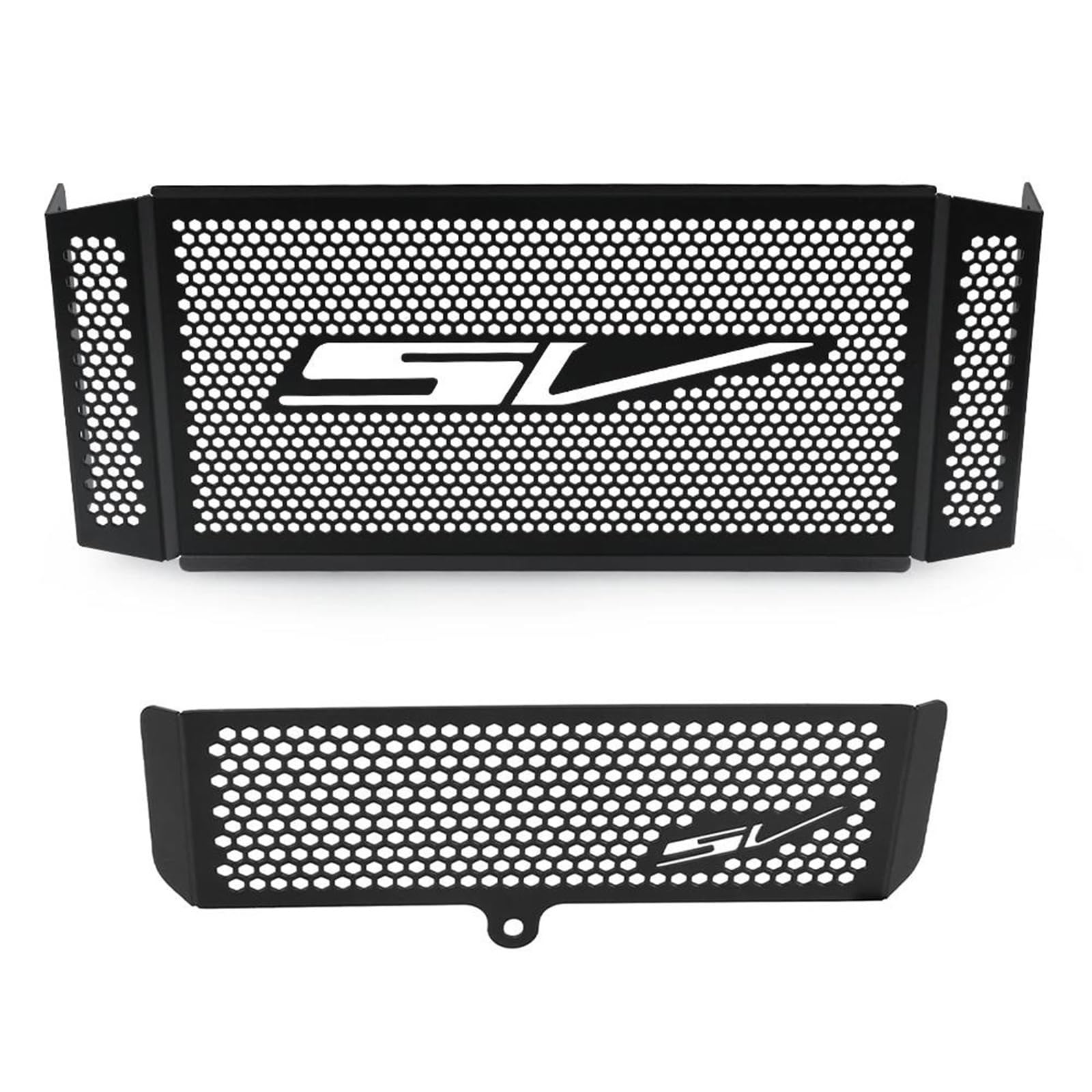 Montage Ohne Bohren Motorrad Kühlerschutzgitter Abdeckung Kühlergrill Schutz Für Suzuki SV1000 SV1000N SV1000S SV 1000 2003 2004 2005 2006 2007(A set) von FSOZDBBPL