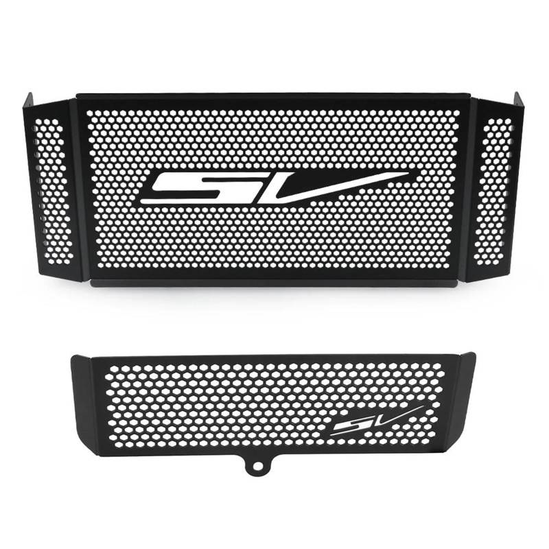 Montage Ohne Bohren Motorrad Kühlerschutzgitter Abdeckung Kühlergrill Schutz Für Suzuki SV1000 SV1000N SV1000S SV 1000 2003 2004 2005 2006 2007(A set) von FSOZDBBPL