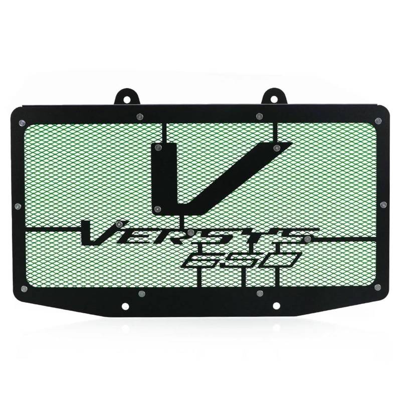 Montage Ohne Bohren Motorradzubehör Kühlergrill Wache Cover Schutz Für Kawasaki Versys 650 KLE650 ABS Für Versys650 2006-2007-2008-2009(Groen) von FSOZDBBPL