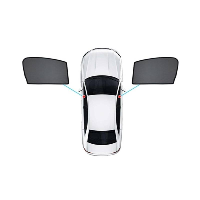 Sommer Reisen Auto-Sonnenblende Für Die Vordere Hintere Seite Der Hinteren Fenster Für ID.3 ID3 2021 2022 2023 2024 Auto-Sonnenschutz Sichtschutzvorhang(Front Windows) von FSOZDBBPL