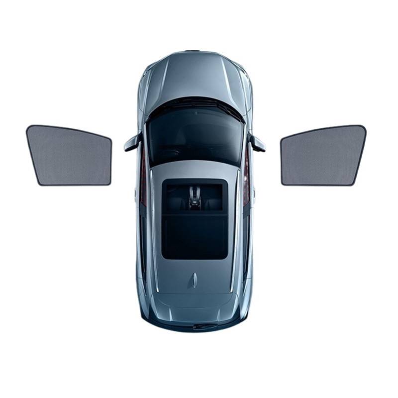 Sommer Reisen Für BMW 1er F52 Limousine 2017-2024 2023 Vollständige Abdeckung Sonnenschutz Auto Windows Visier Privatsphäre Abdeckung Schwarz Faltbare(Front Windows) von FSOZDBBPL