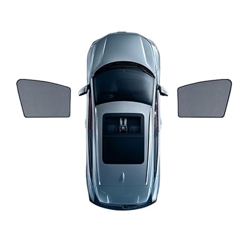 Sommer Reisen Für Peugeot 301 2014-2022 2023 2024 2025 Auto Magnetischer Fenster-Sonnenschutz Anpassbare Windschutzscheiben-Sichtschutzvorhänge(Front Windows) von FSOZDBBPL