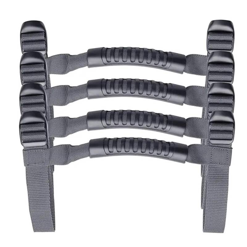 4X Überrollbügel-Haltegriffe, Griffgriff, passend for 1995–2021 J&ee&p Wr&an&gler YJ TJ JK JKU JL Sports Sahara(Gray) von FSorce