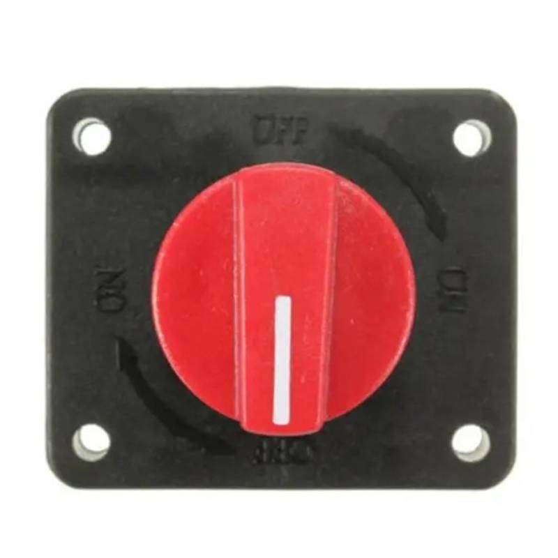 Auto-Hauptbatterie-Trennschalter, Drehschalter for Abschalten der Stromversorgung, EIN-/Ausschalten, 12 V, 300 A, Schalter und Relais von FSorce