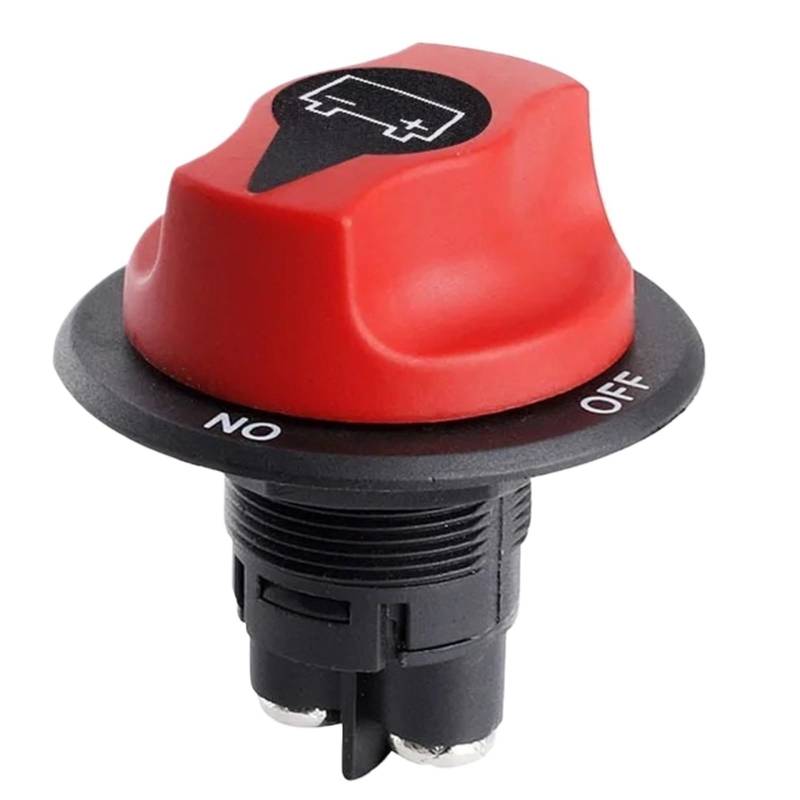 DC 12V 50A 100A 200A 300A Auto Rally Batterie Trennschalter Power Isolator Cut Off Schalter Kit for Lkw auto Motorrad Boot(50A) von FSorce